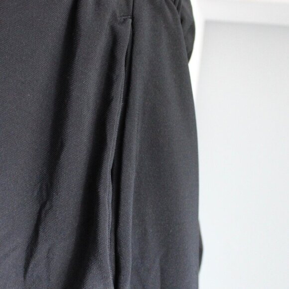 Aqua Green Women's Black Standard Keyhole Blouson Romper One-Piece Swimsuit XL - Picture 8 of 10